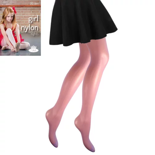 punčochové kalhoty GIRL NYLON violet
