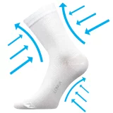 ponožky Kooper bílá