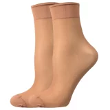 ponožky NYLON / 2 páry golden