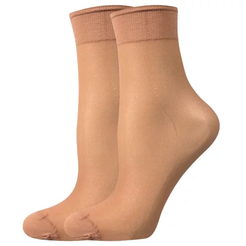 ponožky NYLON / 2 páry golden
