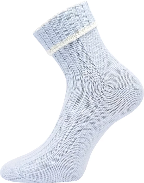 ponožky Civetta světle modrá melé