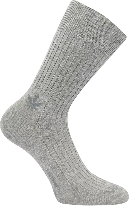 ponožky Hempix šedá