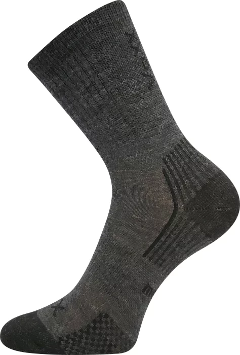 ponožky Optimalik tmavě šedá