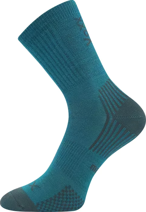 ponožky Optimalik modro-zelená