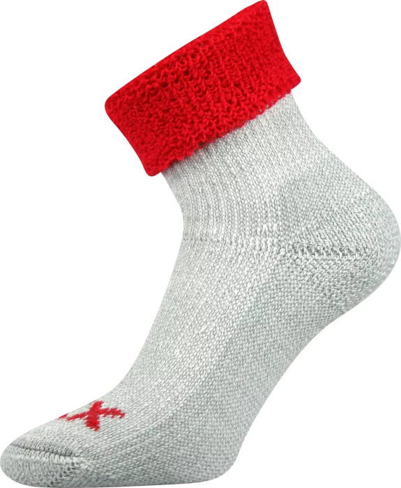 ponožky Quanta červená