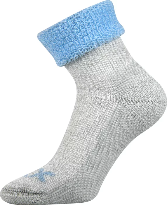 ponožky Quanta světle modrá