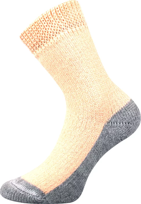 ponožky Spací meruňková