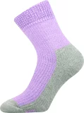 ponožky Spací fialová