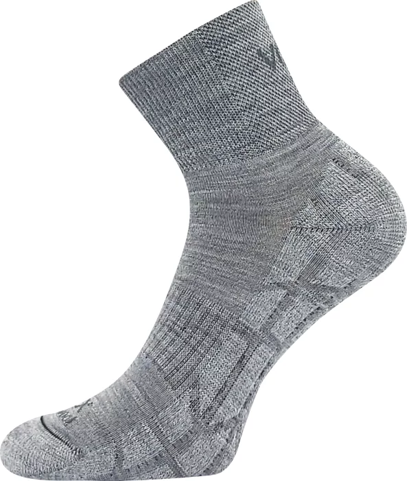 ponožky Twarix short světle šedá