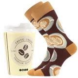 ponožky Coffee káva