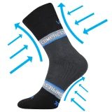 ponožky Fixan černá