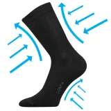 ponožky Kooper černá