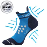 kompresní ponožky Sprinter modrá